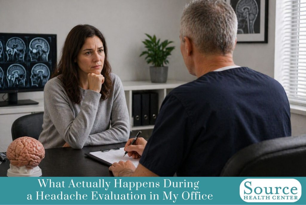 What Actually Happens During a Headache Evaluation in My Office